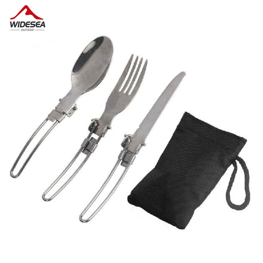 Outdoor Camping Dining Set - 3 stks 1 set Draagbare Outdoor