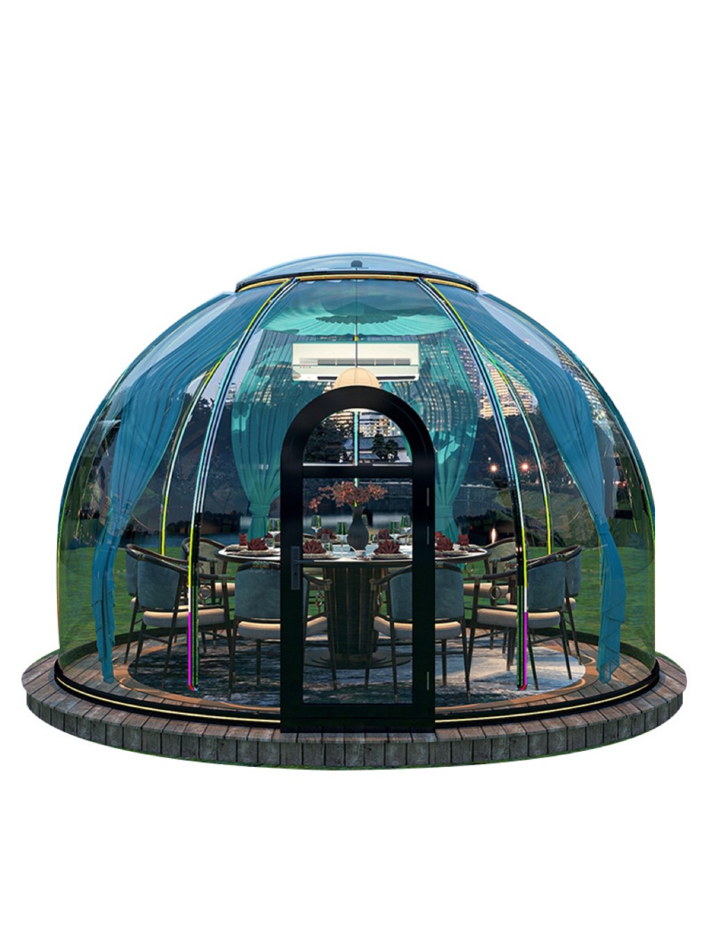 Transparante Koepelvormige Bub - Outdoor Camping Exhibition recensie en prijs