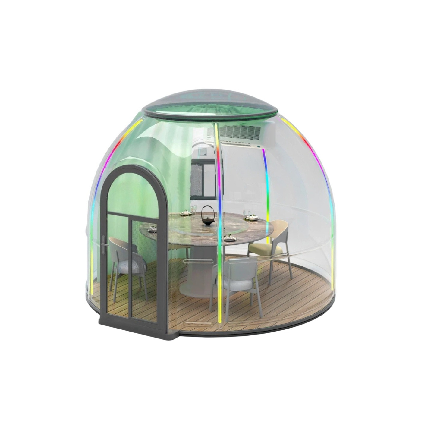 Transparante Koepelvormige Bub - Outdoor Camping Exhibition recensie en prijs